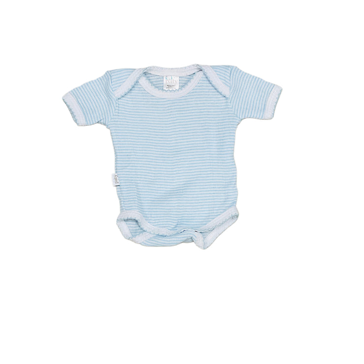 Blue Overlap Onesie