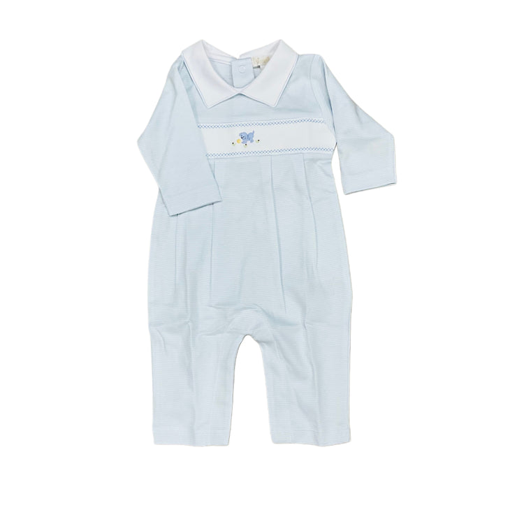 LB Playful Pup Hnd Emb Plysuit