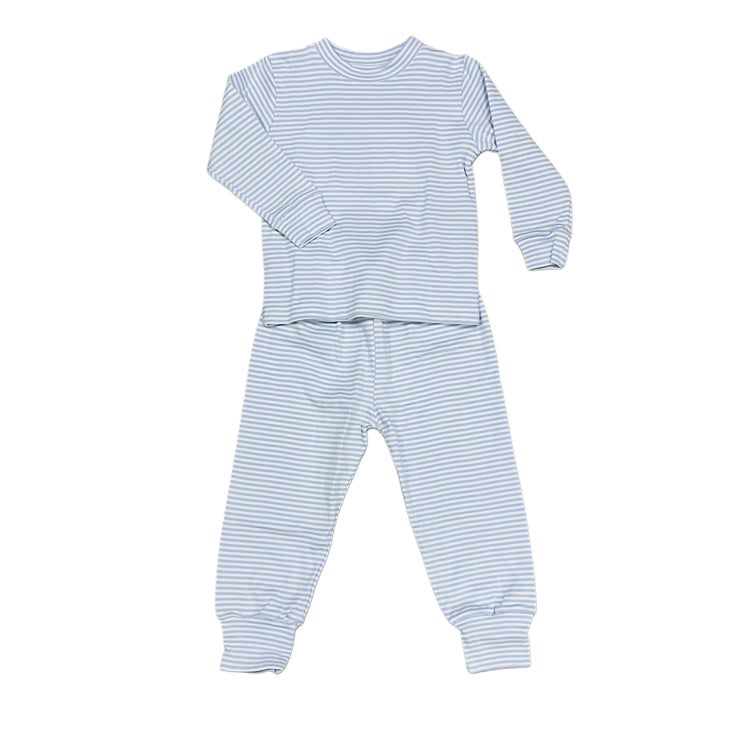Blue Stripe Jogger Set
