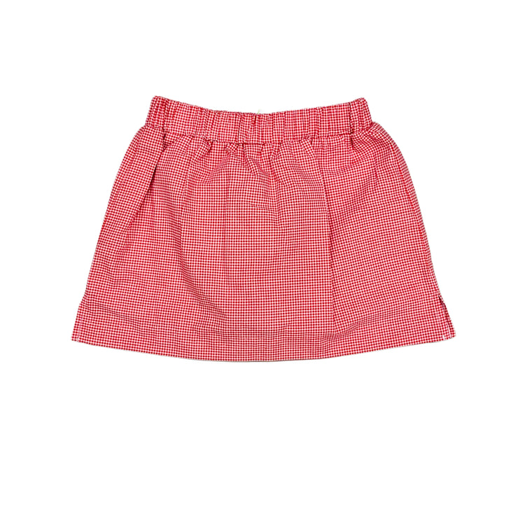 Red Ging Miley Skort_z25
