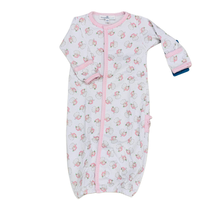 Pk Santa Baby Print Ruff Conv