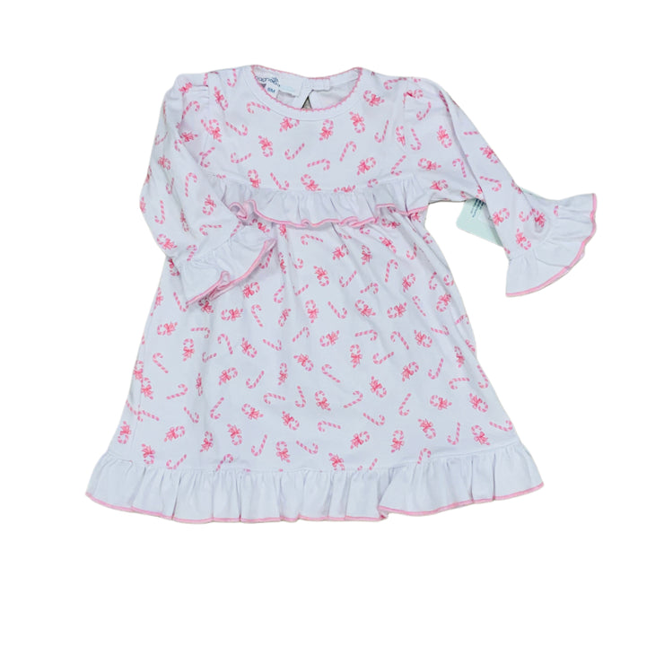 Pk Swt Pepmnt Ruff Dress Set