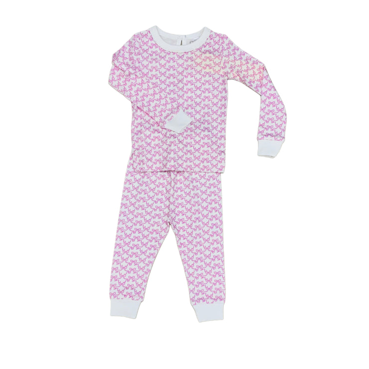 Pretty Pink Bows Ava PJs