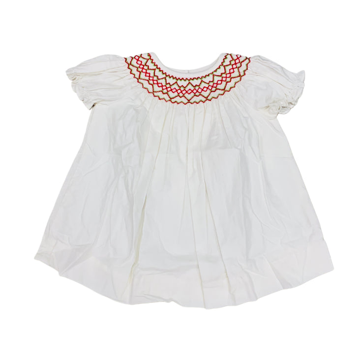 Red White Geomet Ellie Dress