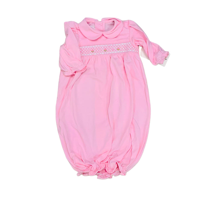 Pink White Geo Claire Gown
