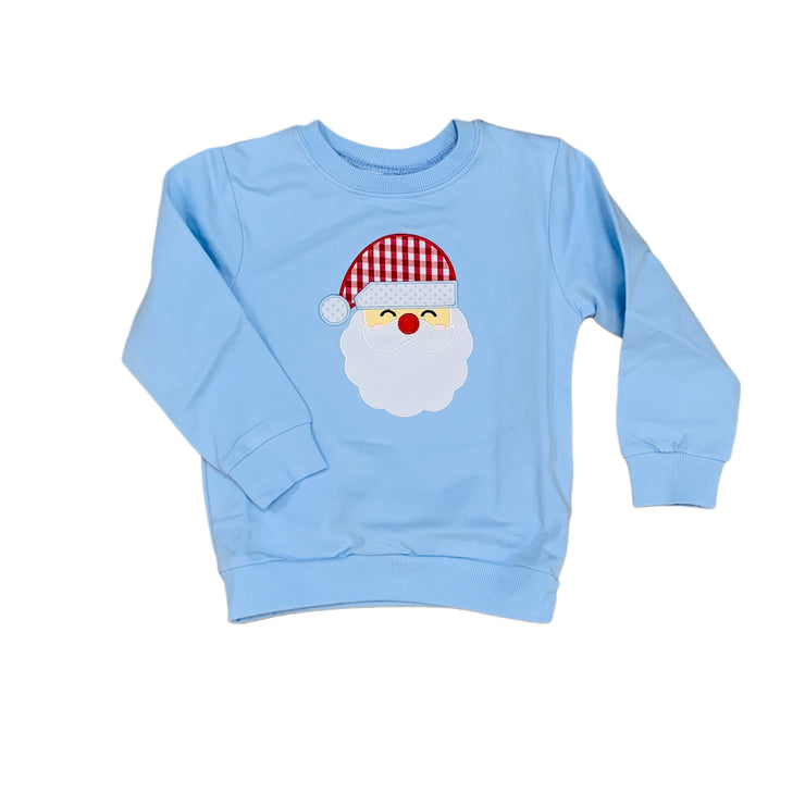 LB Santa French Terry Pullover