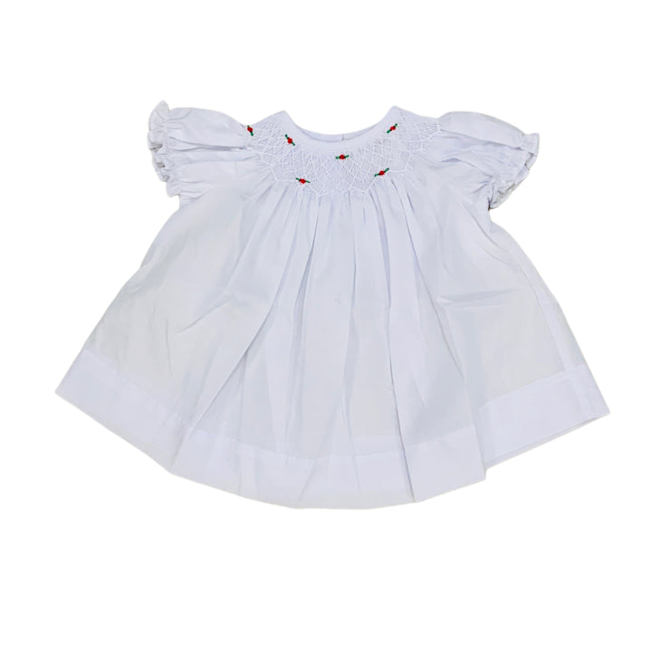 White Ellie Mistletoe Dress