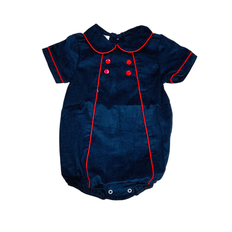 Navy Red Michael Bubble
