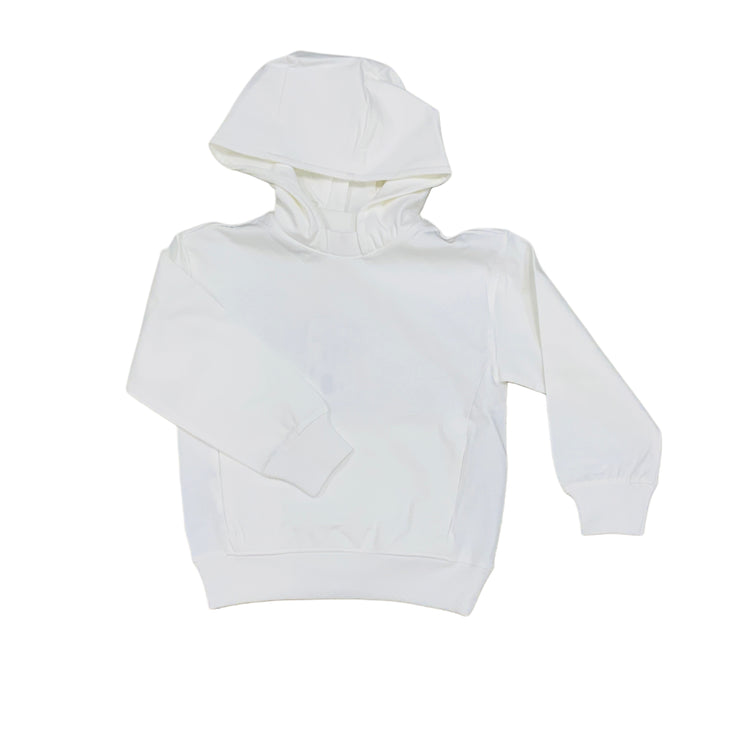 Cream Hooded Pullover