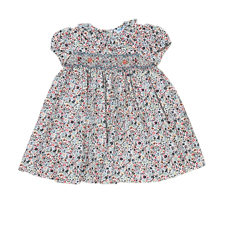 Majestic Floral BL Smock Dress