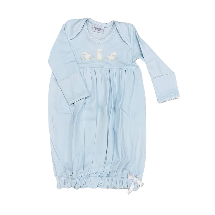 3 Lambs Blue Daygown