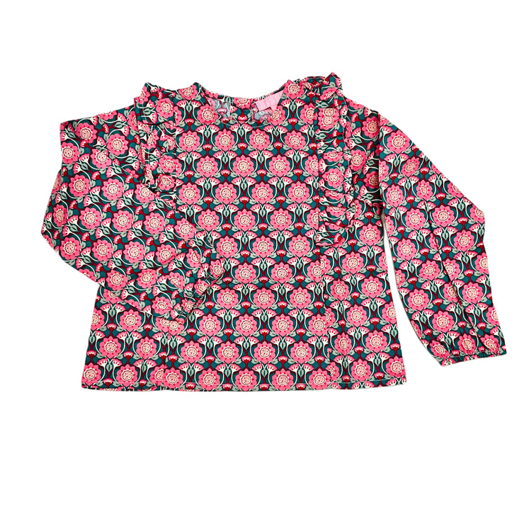 Andover Vines Ruff Blouse