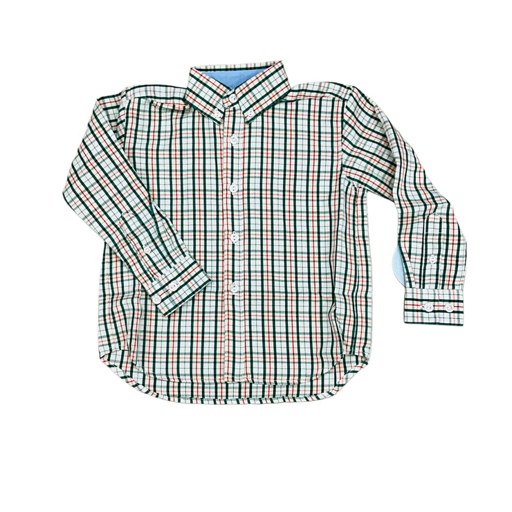 Button Down Mistletoe Tartan