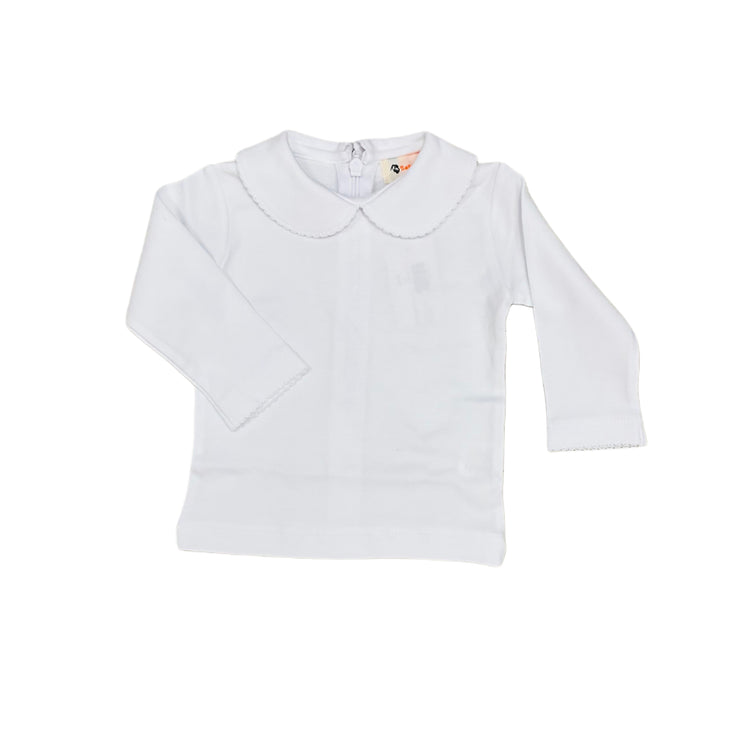 White/White Picot Blouse 25