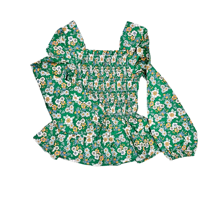 Grnwich Garden Gn LS India Top