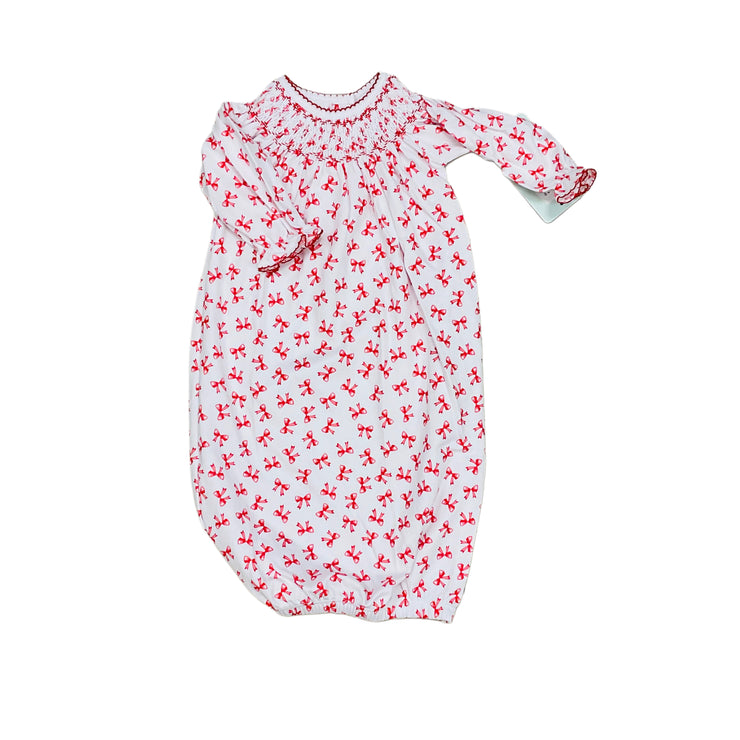Rd Scar Bow Bishop L/S Gown