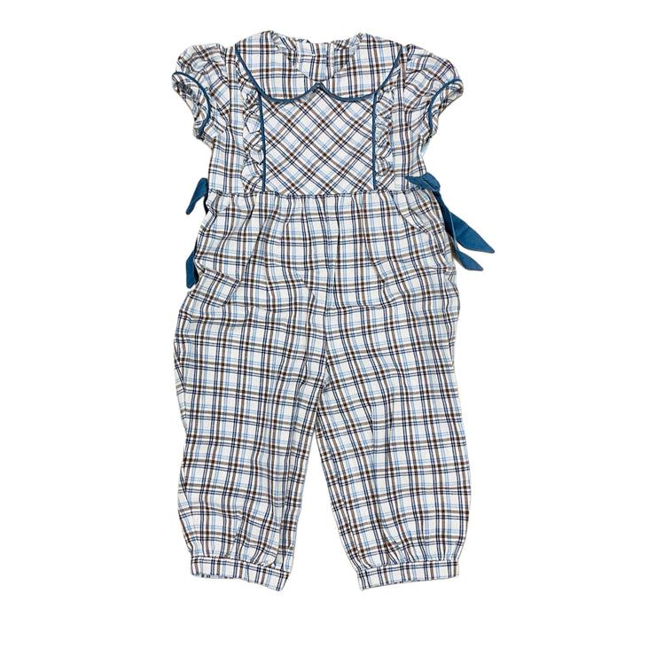 Hazel Romper Clarkson Plaid