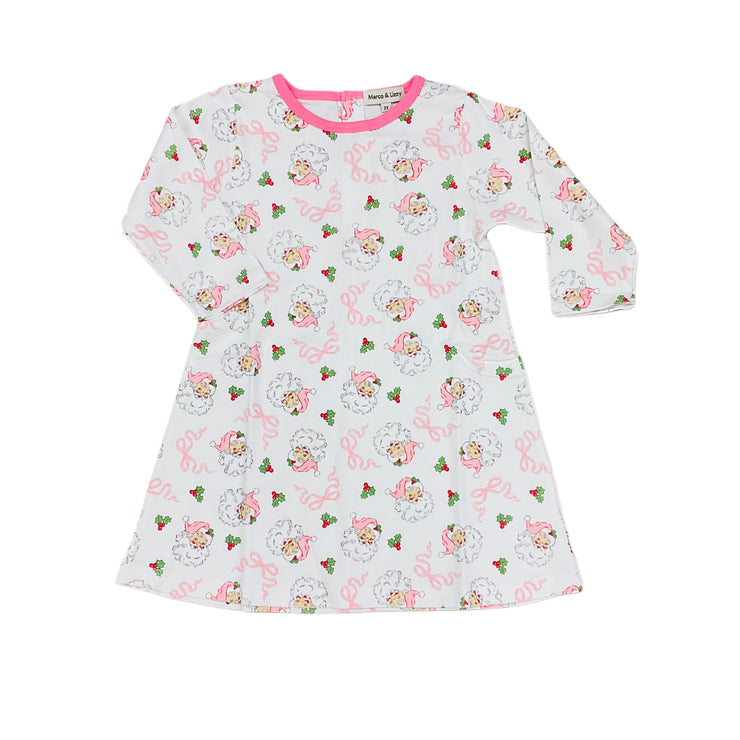 Pink Santa A Line Dress