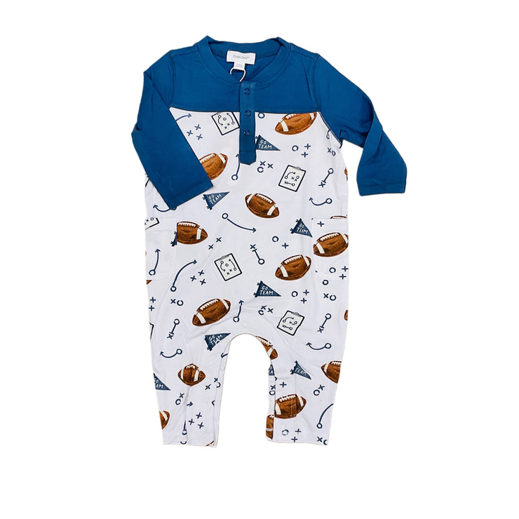 Wh/Na Touchdown Romper