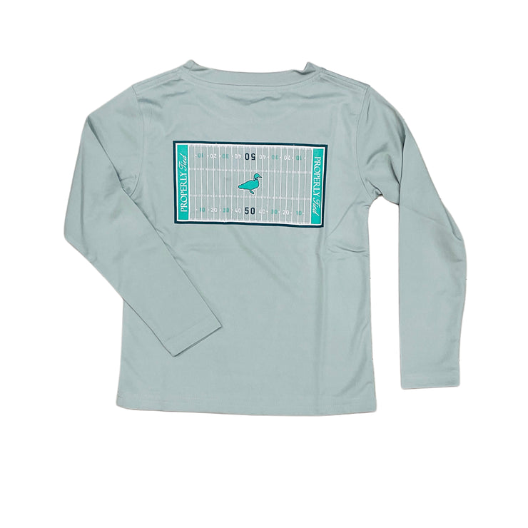 Chrme Gr Ftbl Fld LS Perf Tee
