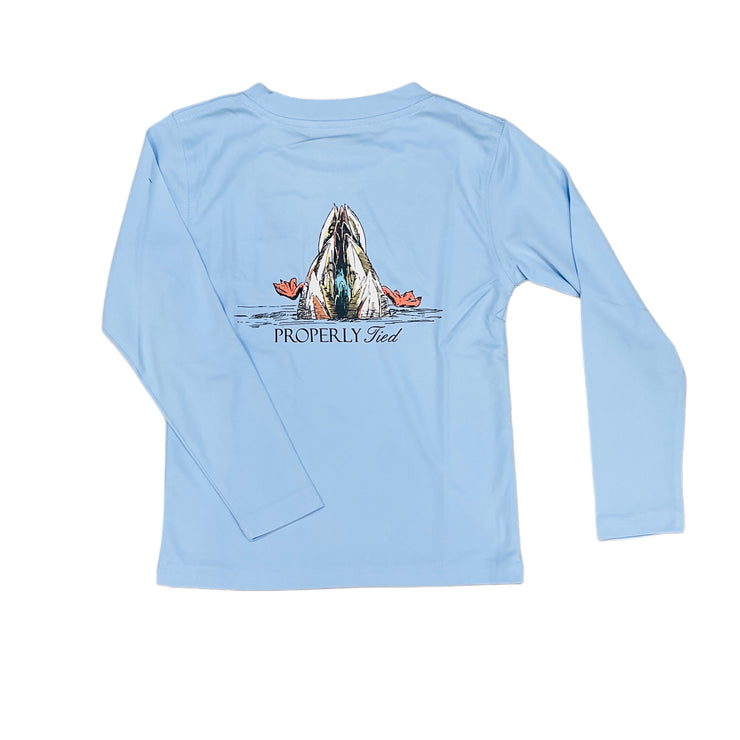 LB Diving Mallard LS Perf Tee