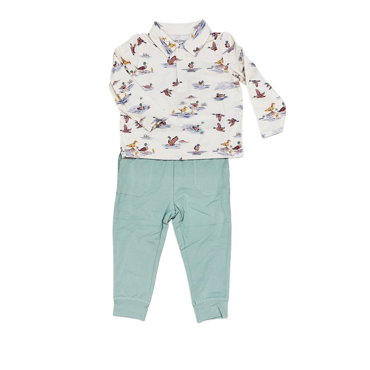 Migrating Mallards Polo Jogger Set