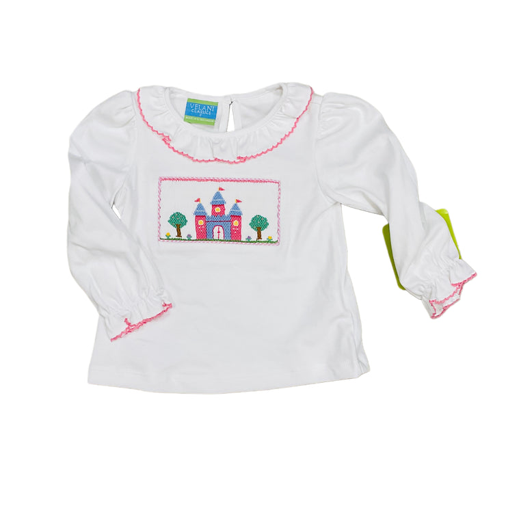 Wh Princess Castle LS T-shirt