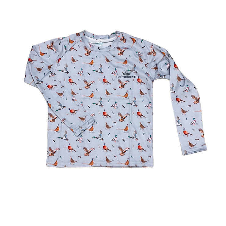 Gray Duck Perf Tee