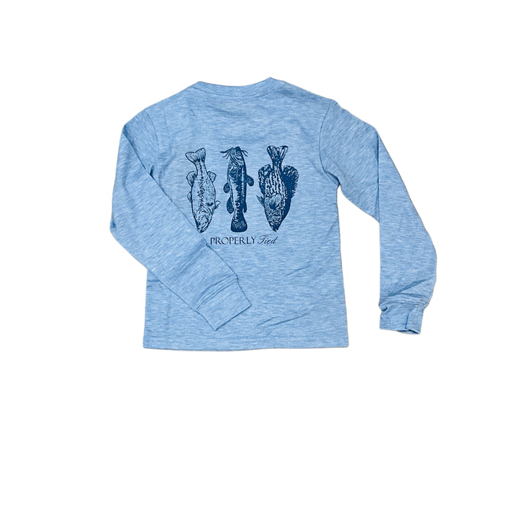 Baby Bl Heather Fisherman LS