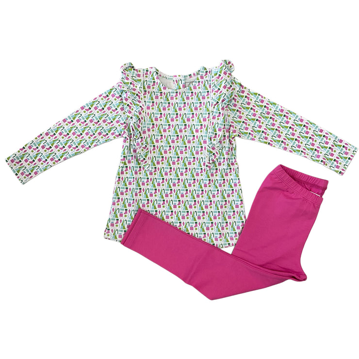 Olive Legging Set Mod Hlidy Pk