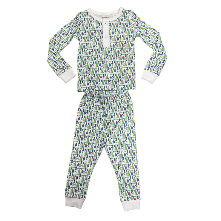 Jack Mod Holiday Blue PJ Pant