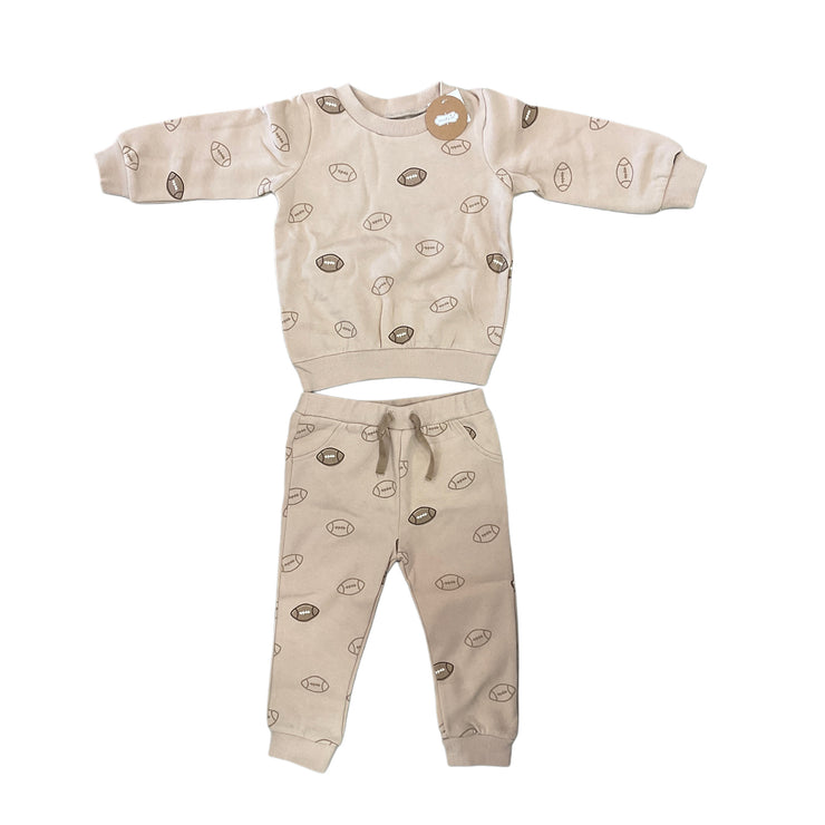 Football Print Jogger Set