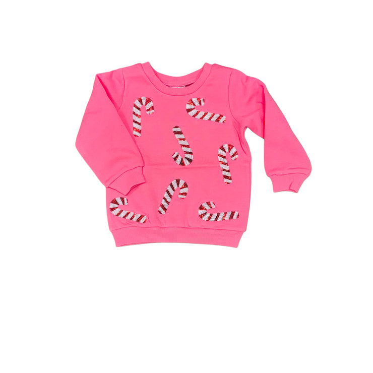 Candy Cane Pink Sweatshirt