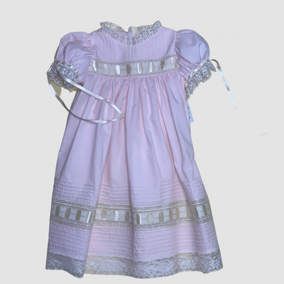 purple heirloom dress Purple Toddler Bishop Dress Vintage Smocked Dresses Heirloom Lavender 3T